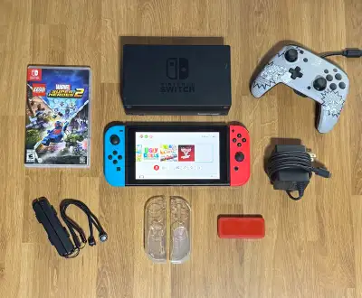 Nintendo Switch Bundle - Game and Accessories #1, View more