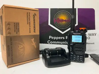 Multi-Band Transceiver UV-5K Full Kit ( Mint New)…, View more