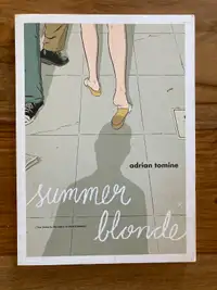Summer blonde graphic novel by Adrian Tomine