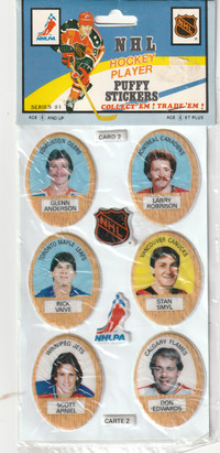 1983-84 Funmate NHL Puffy Stickers (Robinson)