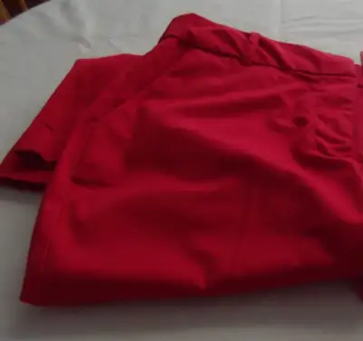 Ladies 12 Petite Slacks Beautiful shade of RED, View more