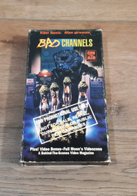 VHS Bad Channels 1992 Sci-fi/Horror (Full Moon)

