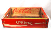 Vintage Wooden Coca-Cola Coke Crate