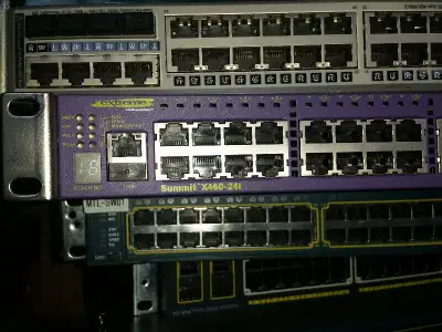 Extreme Networks Summit X460-24t 24-Port 802.3at PoE-Plus Switch, View more