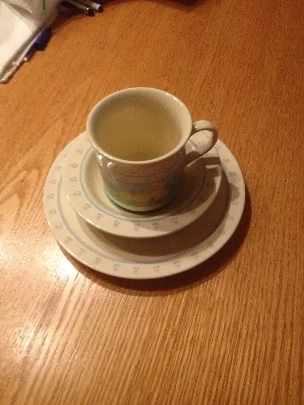 1984 HALLMARK KID'S DISH SET632346034828811217