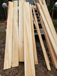White cedar Canoe lumber and select