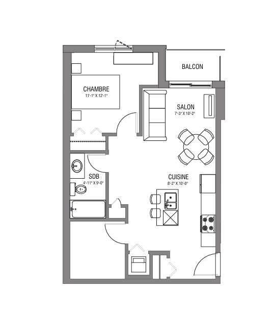 Appartement on Rent in Long Term Rentals in City of Montréal - Image 6