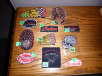 INDIAN MOTORCYCLE CAP AND PATCHES