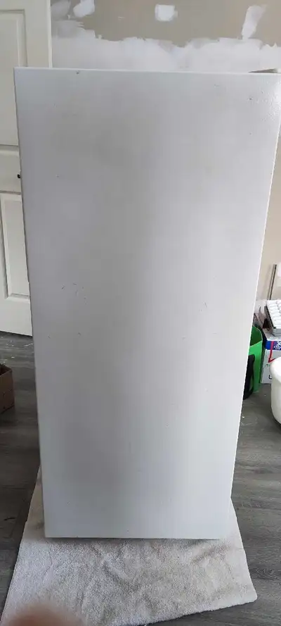 Space saving, great capacity food Freezer. Stands 52" x 22" wide. Lightly used, works excellent, we...