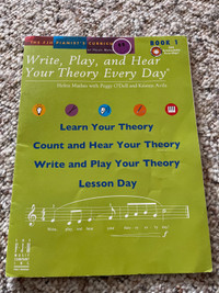 Write play and hear your theory every day book 1 & 2 piano book 