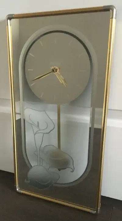 Wall Mirror Pendulum Clock (Stamford Quartz), View more