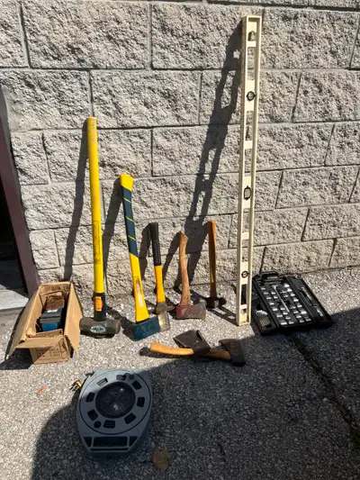 TOOLS - VISES SLEDGE AXES  HAMMERS LEVEL ELECTRICAL, View more
