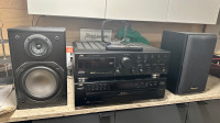 Jvc amp whit cd player speakers great shape