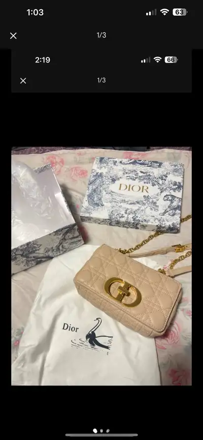 Dior caro small replica bag , View more