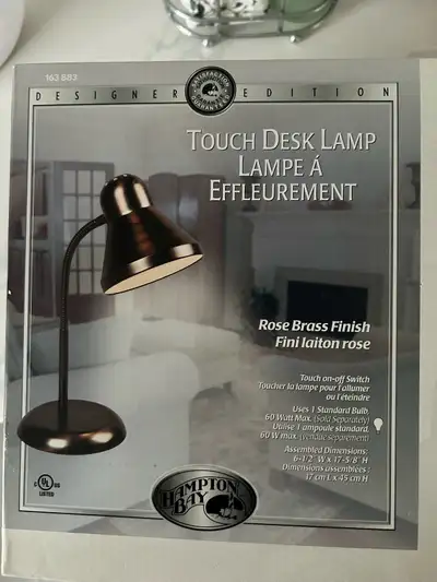 Hampton Bay Touch Desk Lamp, View more