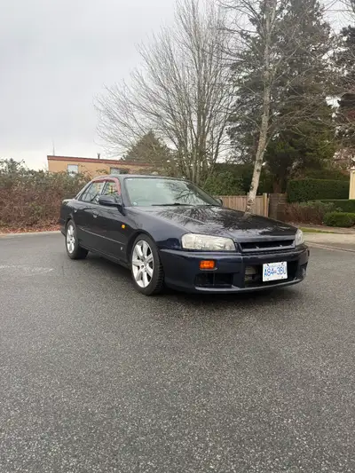 1999 Nissan Skyline R34 Hi there, For sale is a BP9 Blue 1999 nissan skyline HR34 GT with 160,000km....