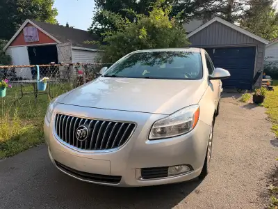 2011 Buick Regal 118600kms Mvi till May 2027 New winter tires installed in Bov, driven 2000kms. Oil...