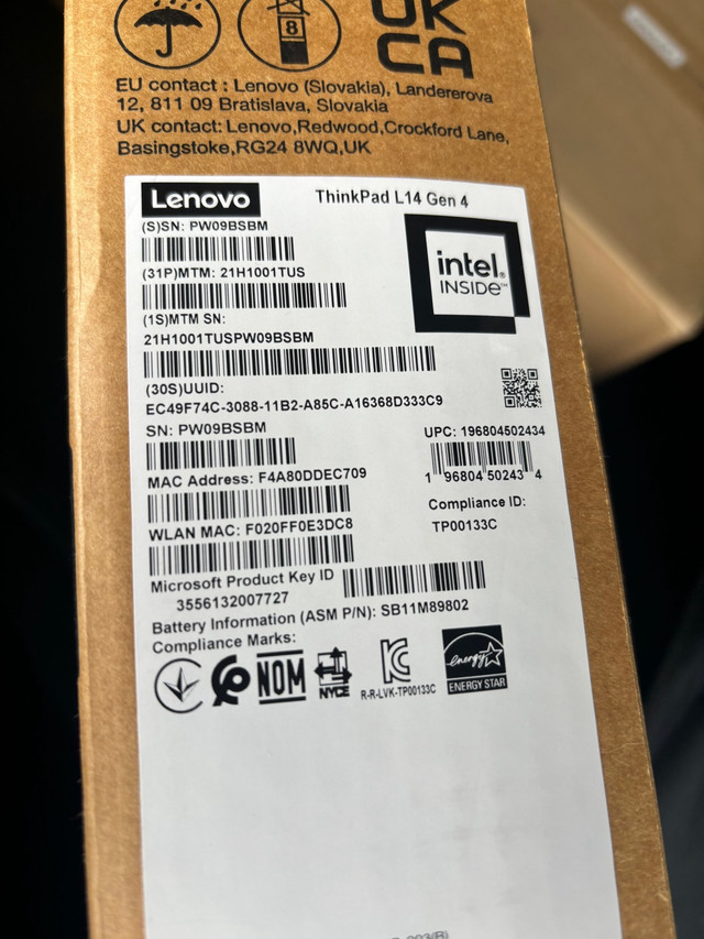 Lenovo L14 Gen 4 in Laptops in Kingston - Image 2