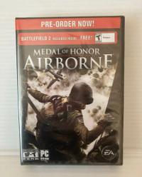 Medal of Honor: Airborne w/ Battlefield 2 (PC, 2007) SEALED