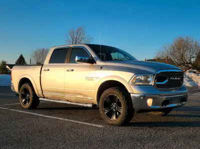Ram 1500 LIMITED. Highest trim level available. Leather and real wood interior, heated and cooled se...