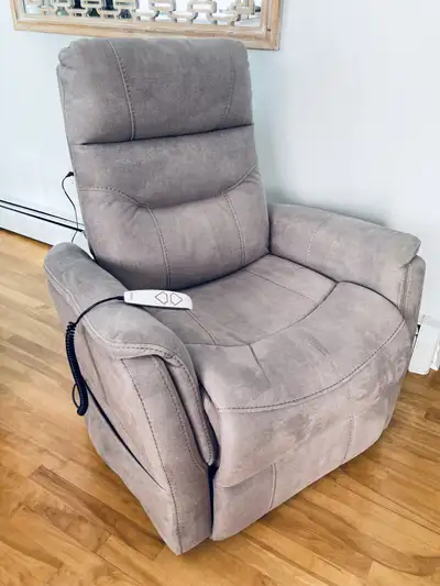 like new pride power lift & recliner chair in perfect condition , View more