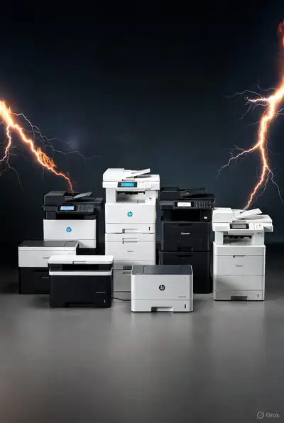 hp laser printer + toner $30 color laser $50 imprimante laser, View more