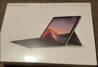 New Sealed Surface Pro 7 i5 128GB w/ Type Cover + Surface Dock 2, View more
