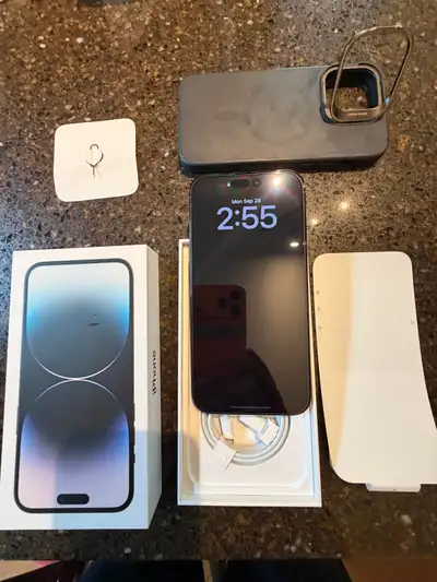 iPhone 14 Pro Max ~ 98% Batery Health ~ Immaculate  ~ Plus Case, View more