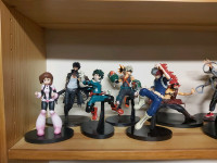 My hero academia figures ( with boxes) perfect condition 