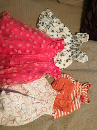 6 month mix (3 dresses)