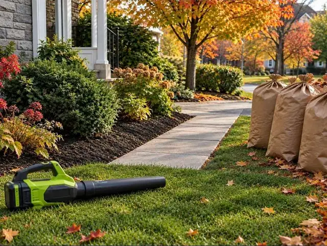 Fall Yard Cleanup & Leaf Blowing 