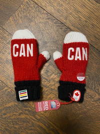 NWT, Canada/Hudson's Bay Official 2010 Olympic Mittens