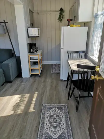 Main floor apartment renovated in 2024. Easy walk to downtown. Single person only. References requir...