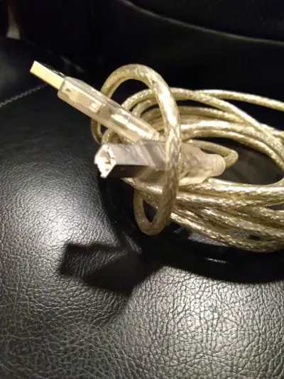 USB Printer Cables - 6ft & 10ft in length (x2), View more