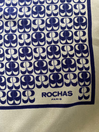 Rochas Paris silk scarf 