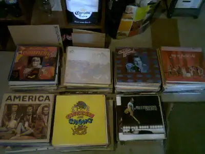 LP's/ 78"s & 45"s plus stereo components, View more
