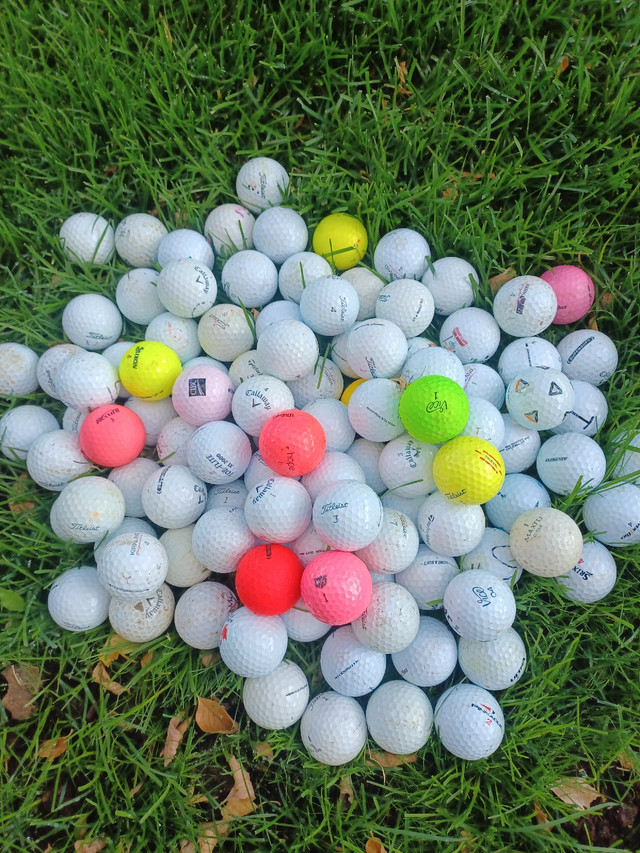 100 used golf balls all makes | Other | Lethbridge | Kijiji