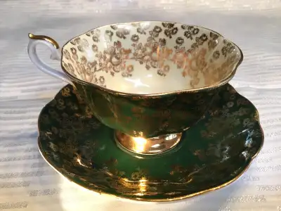 1-Royal Albert Empress Series 2-Royal Albert Empress Series 6-Wetley 7-Shafford Hand Painted Japon....