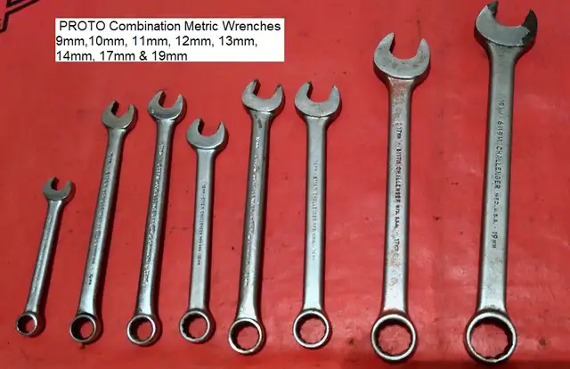 PROTO Metric Wrench Set and 3/8 Drive Socket Set in Hand Tools in Kawartha Lakes - Image 5