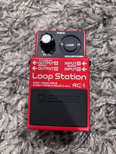 Boss Loop Station Pedal, View more