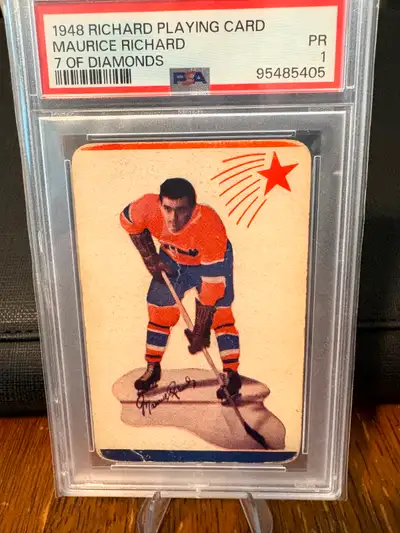1948 Maurice Richard Card PSA 1!!!, View more