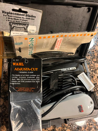 2 WAHL PROFESSIONAL HAIR CLIPS + BARBER ACCESSORIES BLADE