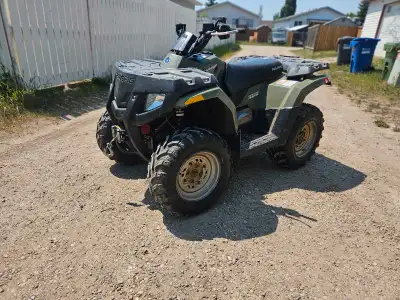 2007 Polaris Hawkeye 300 4x4 quad for sale. 591 Miles, great little quad makes it threw anything the...