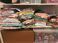 Over 50 piece fabric bundle