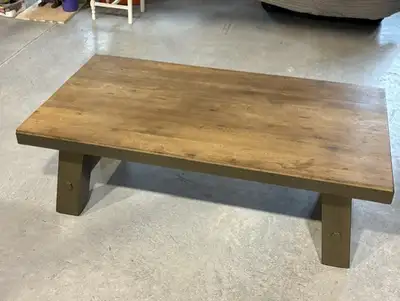 Distress Solid Mango Wood Coffee Table, View more