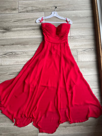 Robe rouge XS