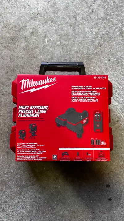 Milwaukee Laser Alignment Base, View more