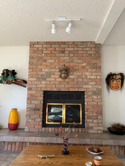 Great condition some chimney included