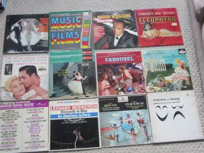 Vintage Film & Show Tunes on Vinyl - Many To Choose From, View more