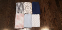 Muslin Baby Swaddler Blankets and 1 other blanket
